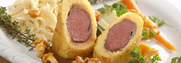 Leckeres Essen im Restaurant im Hotel Forsthaus Auerhahn